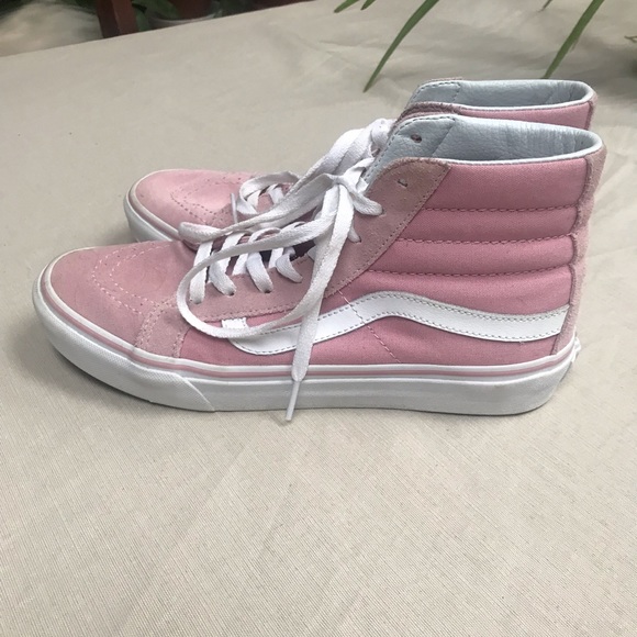 pink vans size 8